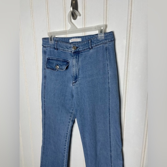 See By Chloe High-Waisted Wide Leg Jeans - Picture 6 of 13